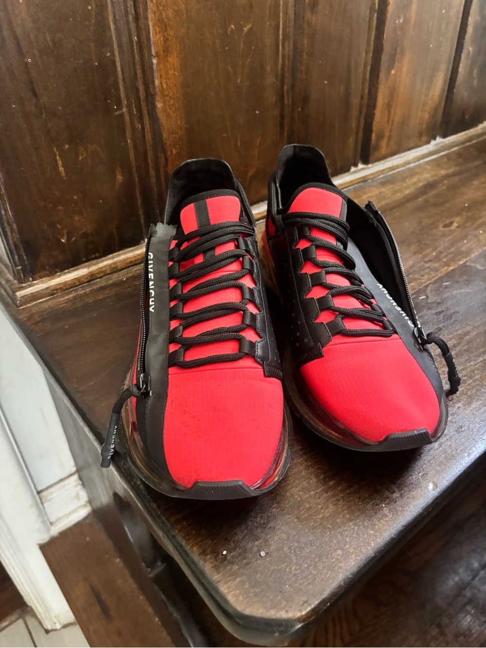Givenchy Red and Black Men’s Sneakers